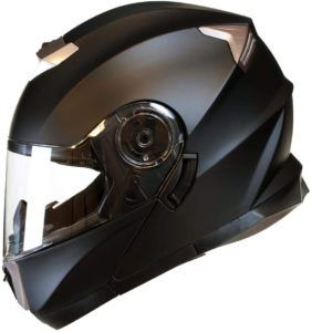 NAT HUT Casque moto jet Double Visière | Casque scooter homologué | Casque  Moto pour Homme et Femme | Approuvé